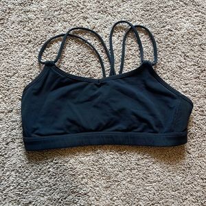 Lululemon Black Sports Bra. Size 6.